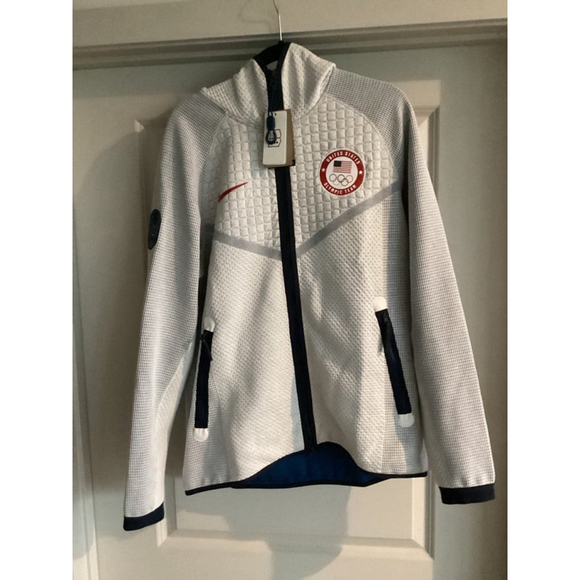 Nike Sportswear Tech Pack Men’s Full Zip Hoodie Size: Large Color: Summit White - Picture 10 of 12